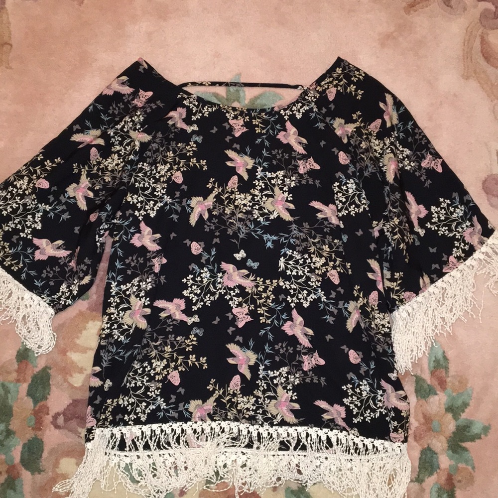 Floral birds